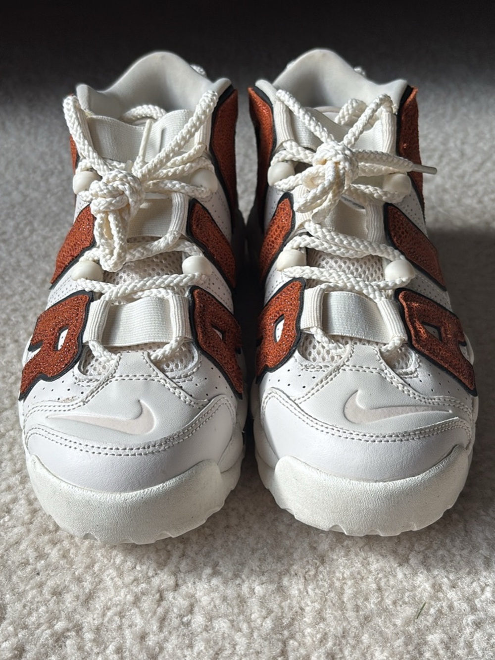 Nike Air More Uptempo "Dark Russet" / Basketball Leather - Women's Size 8